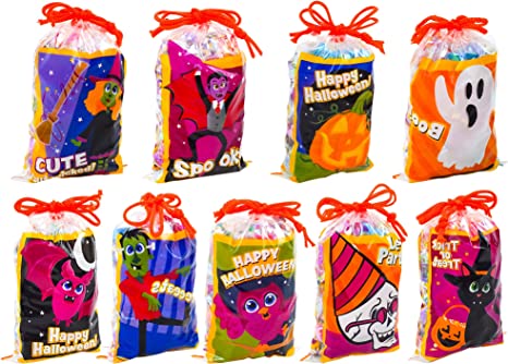 50 Bolsas de Halloween variadas