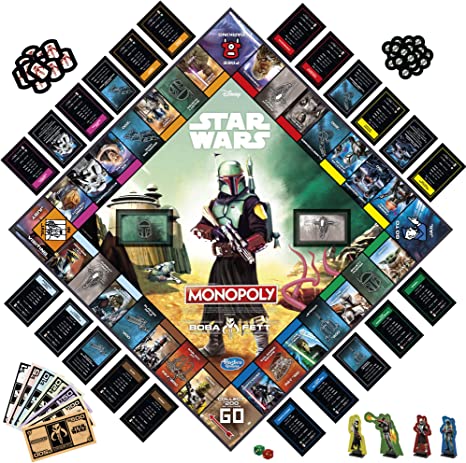 Juego de mesa Monopolio Star Wars Boba Fett