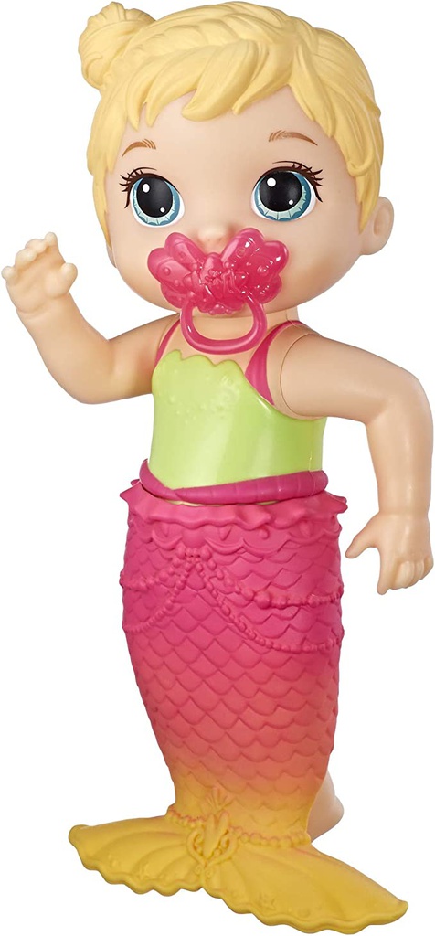 Baby Alive Muñeca de sirena rubia