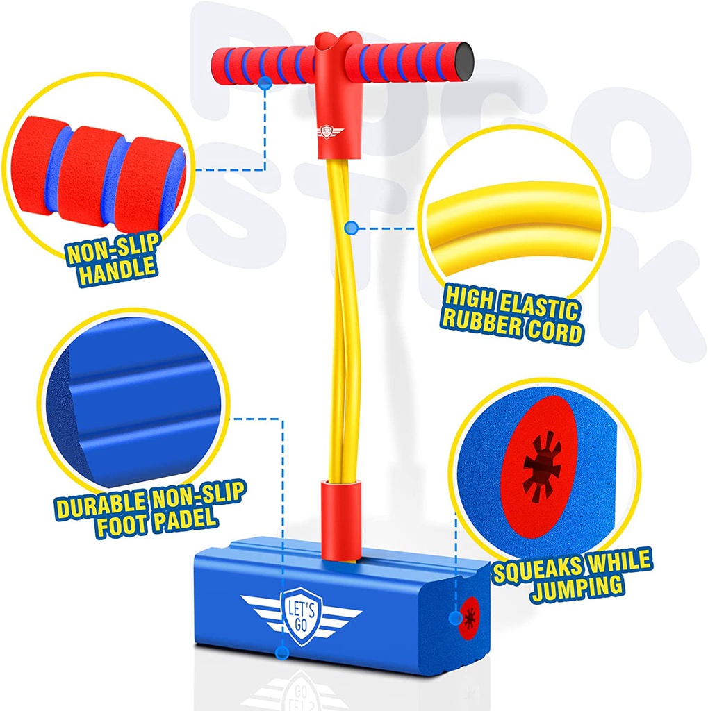 Foam Pogo Jumper con rojo