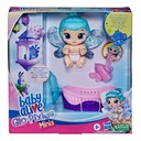 Baby Alive GloPixies Aqua Flutter Minis muñeca de bebé