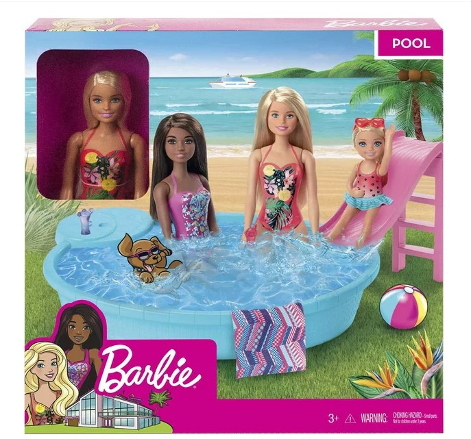 Barbie set de piscina