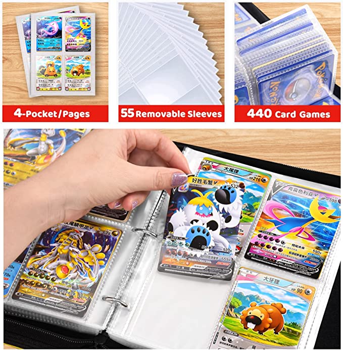 Carpeta para tarjetas de Pokemon