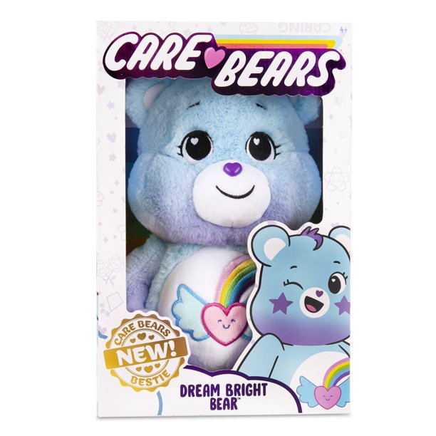 Care Bears 14" Peluche - Sueño Brillante - Material Suave!