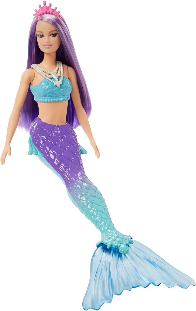 Barbie Sirena cabello morado