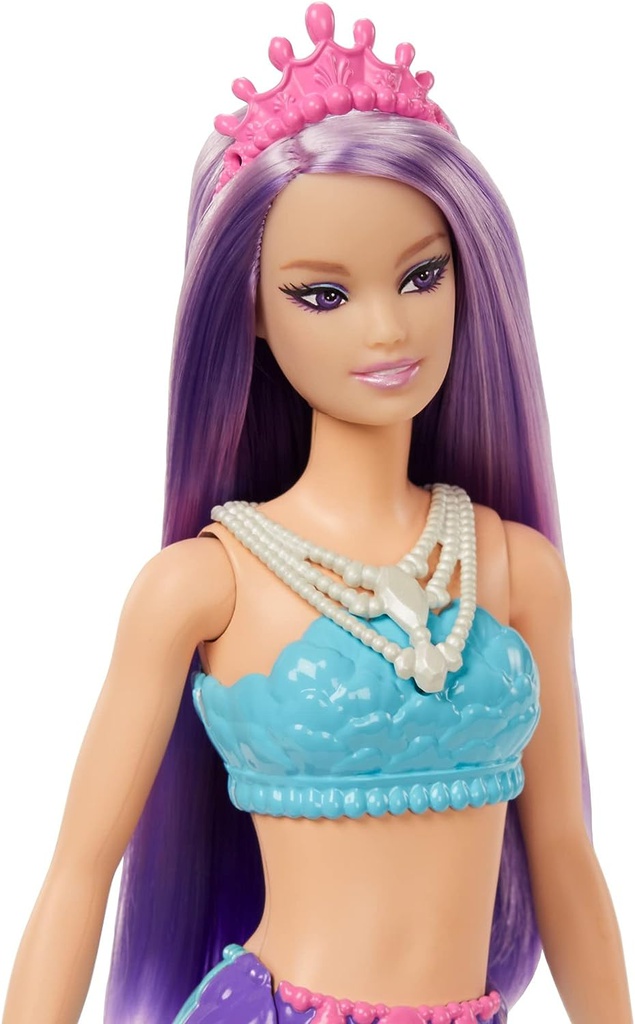 Barbie Sirena cabello morado