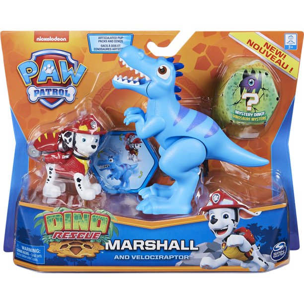 Paw Patrol Marshall con Dino sorpresa