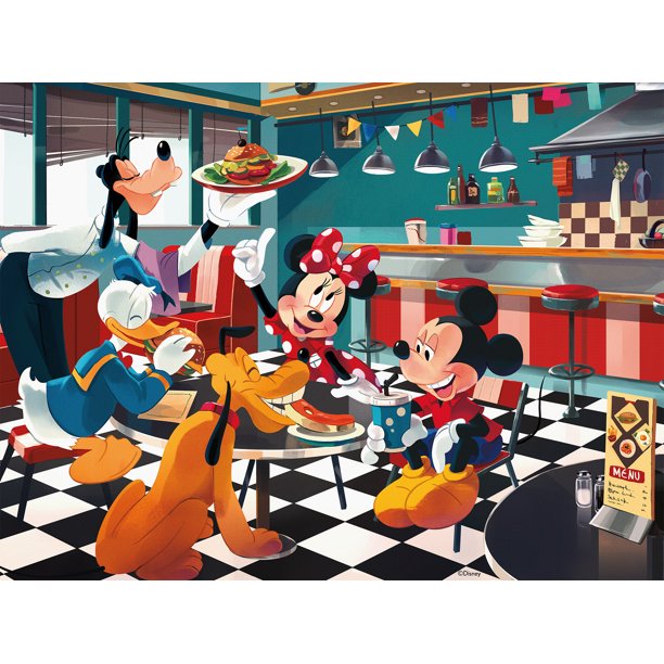 Disney Rompecabezas Mickey y Minnie