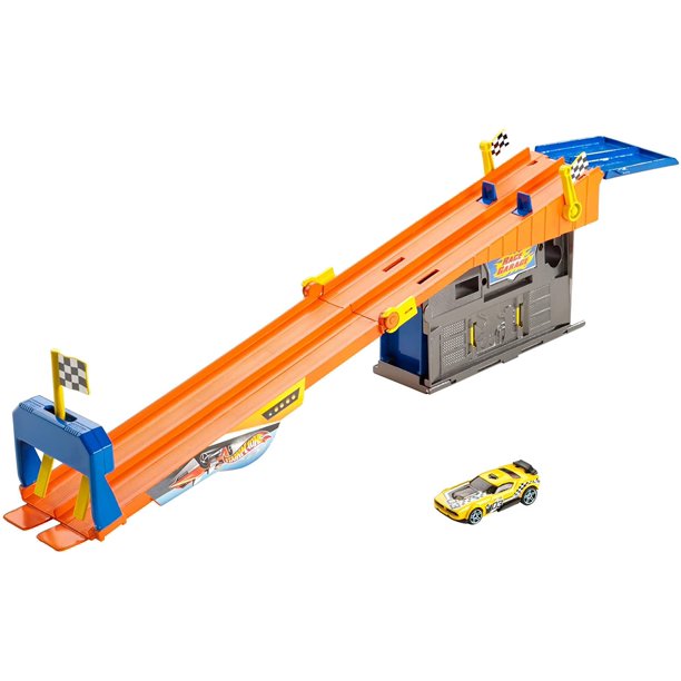 Hot Wheels pista Rooftop Race Garage