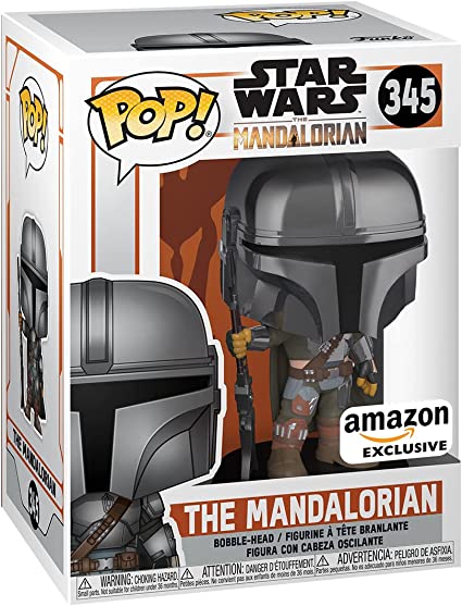 Funko Pop Starwars Mandalorian cromado