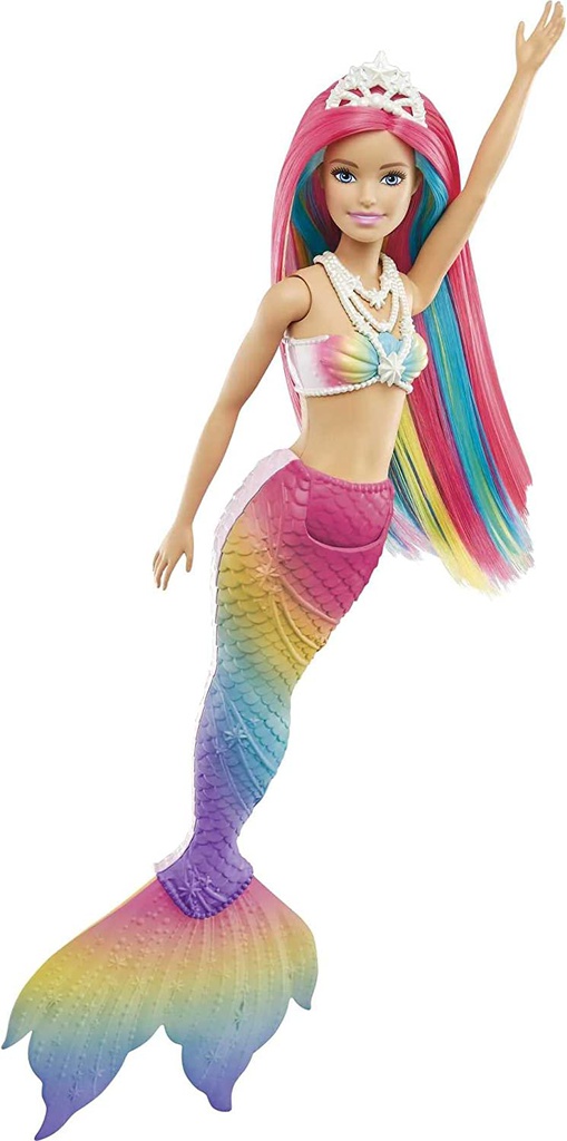 Barbie Sirena cambia de color