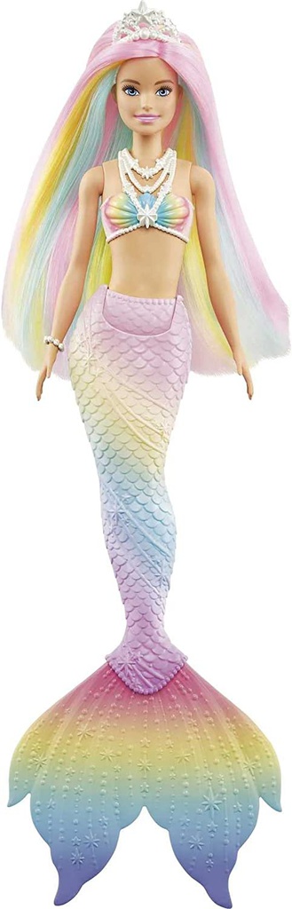 Barbie Sirena cambia de color