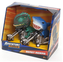 Adventure Force Dino y Shark motociclista