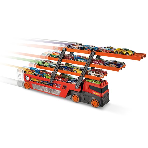 Hot Wheels Transportador con 6 niveles