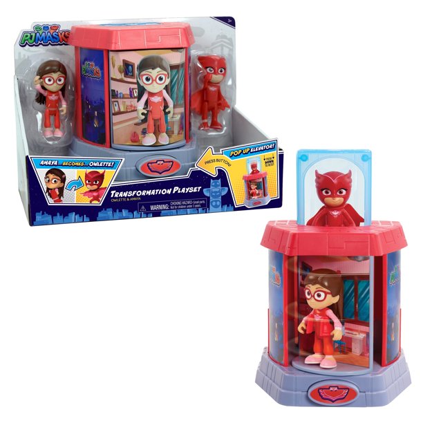 PJ Masks Set de transformación Owlette