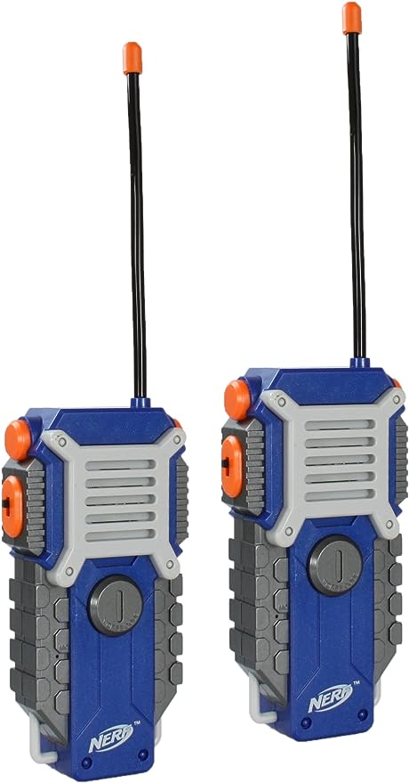 Walkie talkie de Nerf, Azul/Naranja