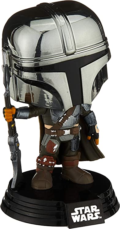 Funko Pop Starwars Mandalorian cromado