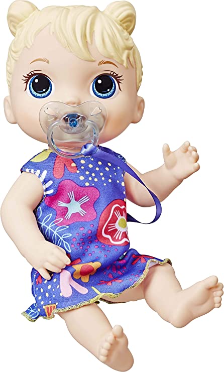 Baby Alive muñeca interactiva cabello rubio