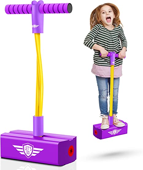 Foam Pogo Jumper con morado