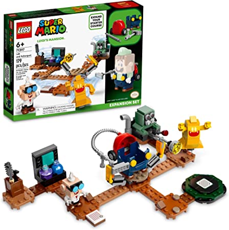 LEGO Super Mario Luigi's Mansion Lab and Poltergust