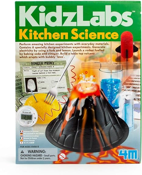 Kit de Ciencia VolcanLab juego