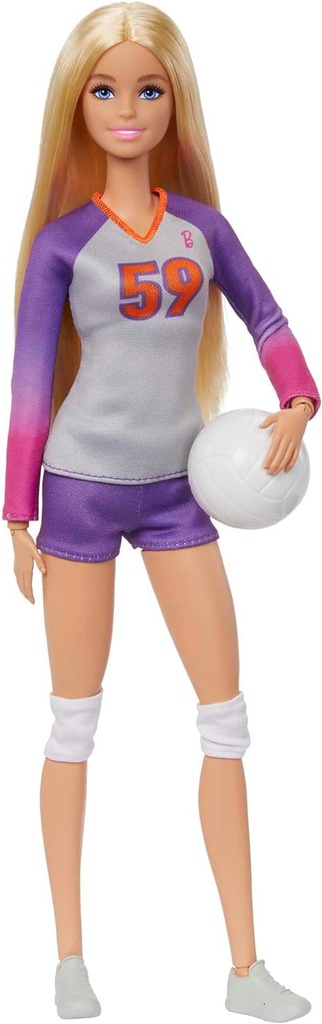 Barbie  jugadora de voleibol