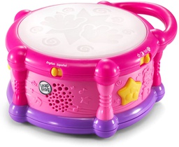 LeapFrog Learn & Groove Color Play Drum Bilingüe, Rosa