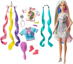 Barbie Fantasy Look Sirena y Unicornio