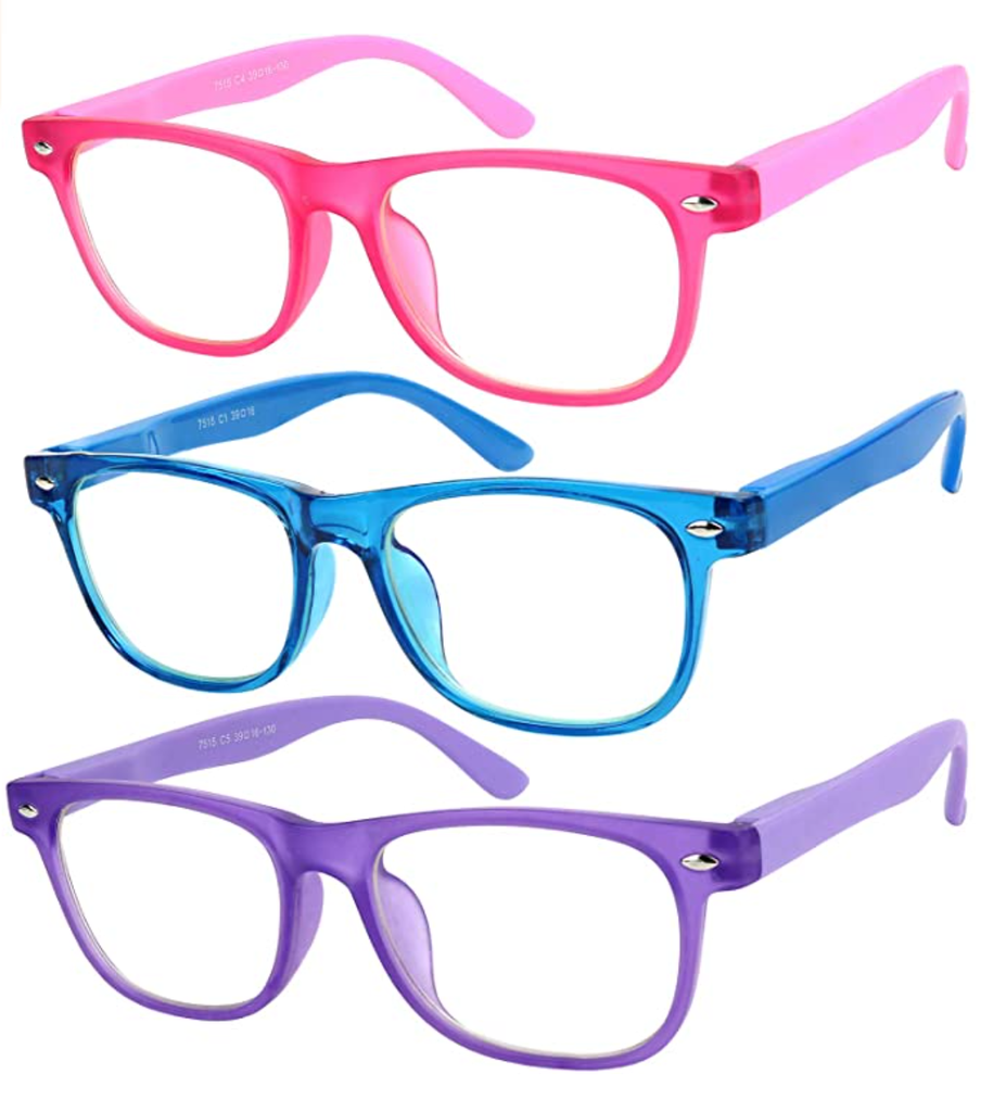 Lentes de proteccion de luz azul para niños hot sale