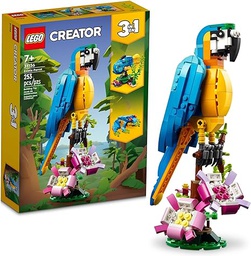 LEGO Creator 3 en 1 Guacamaya, Rana y pez